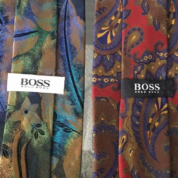 Hugo Boss ties -2 - Picture 2 of 4